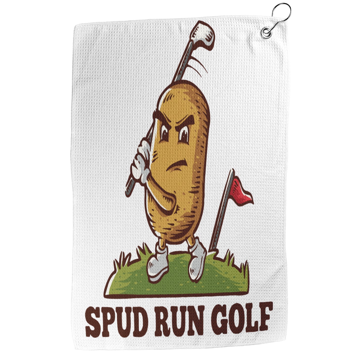 Spud Run Golf Towel
