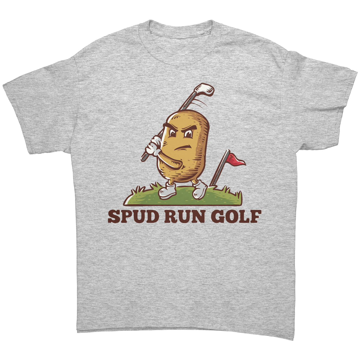 Spud_Run_Logo_Tee_2025_Ash_Grey_Front_Mockup.png
