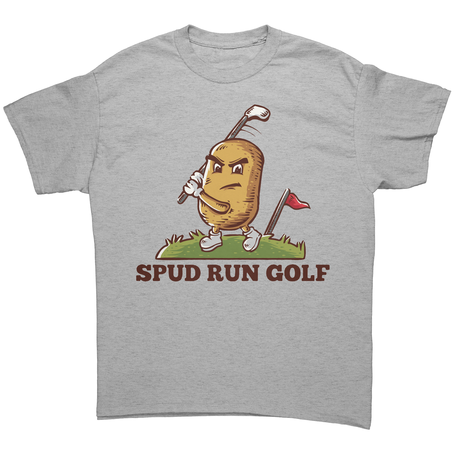 Spud_Run_Logo_Tee_2025_Sport_Grey_Front_Mockup.png