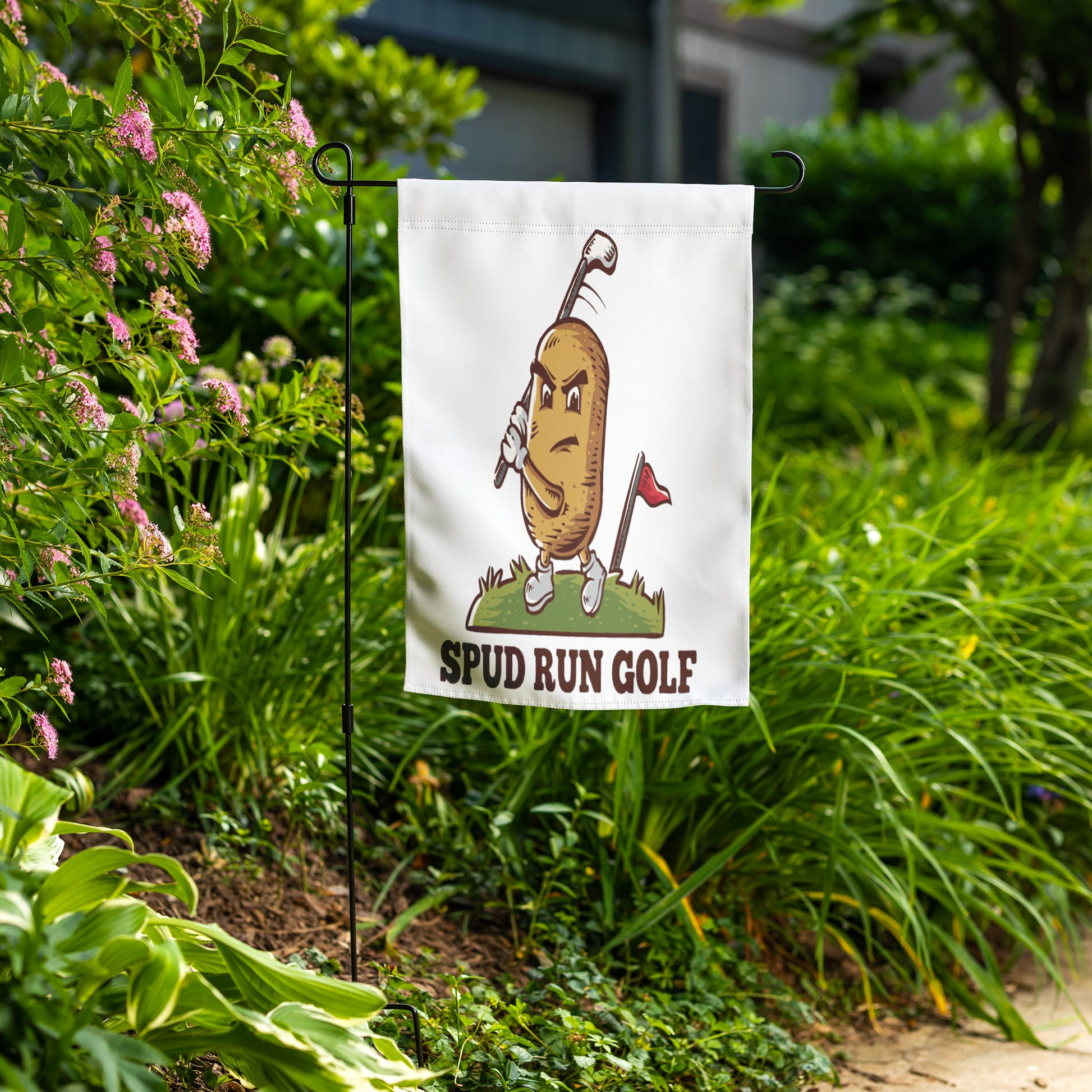 Spud Run Flag Spud Run Golf