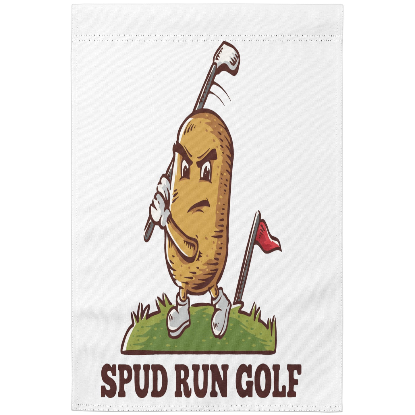 Spud Run Flag Spud Run Golf