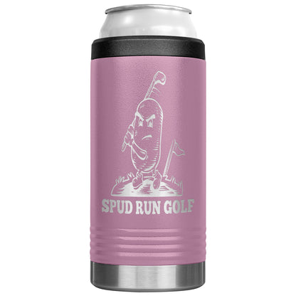 Spud Run Golf 12oz Can Koozie