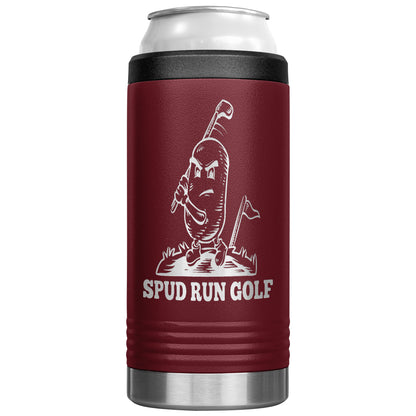Spud Run Golf 12oz Can Koozie