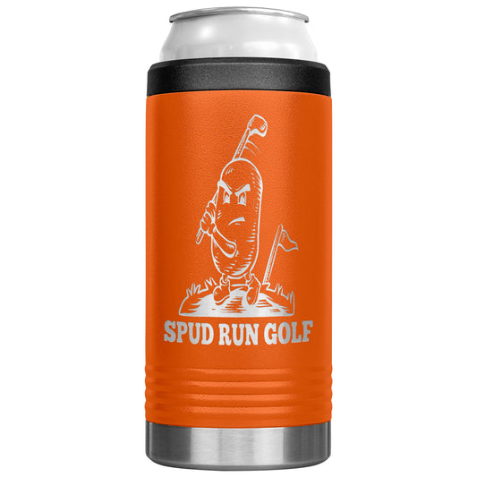 Spud Run Golf 12oz Can Koozie