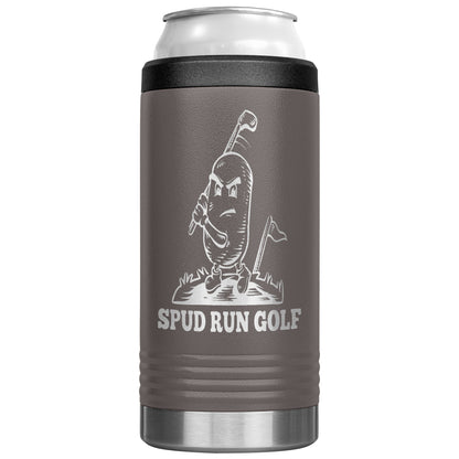 Spud Run Golf 12oz Can Koozie