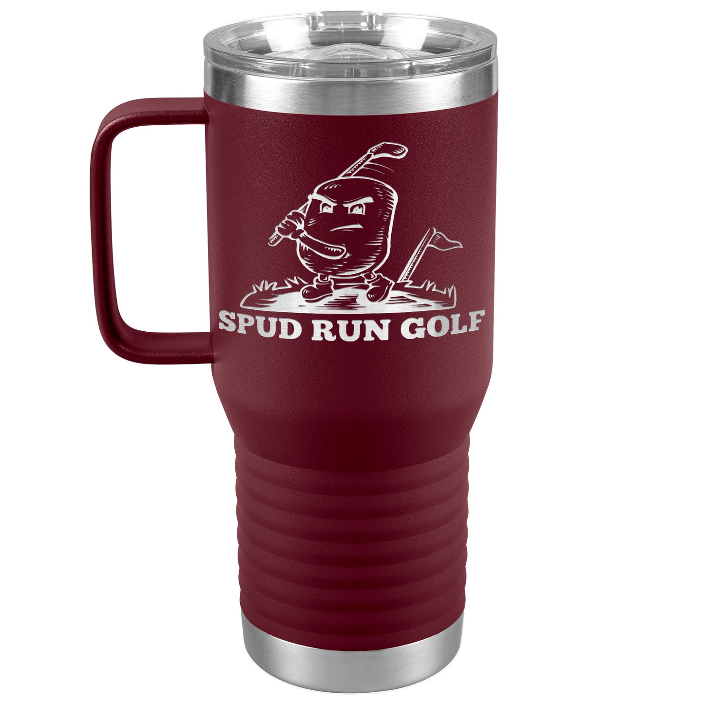 Spud Run Golf 20oz Travel Mug