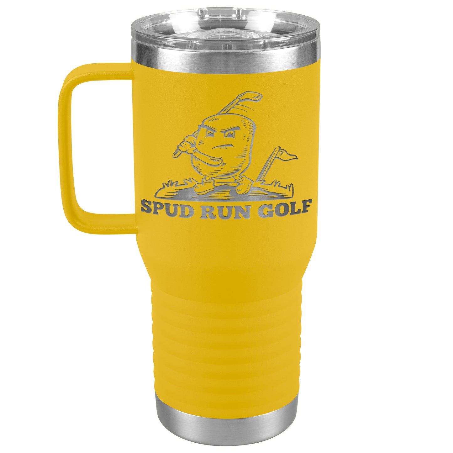 Spud Run Golf 20oz Travel Mug
